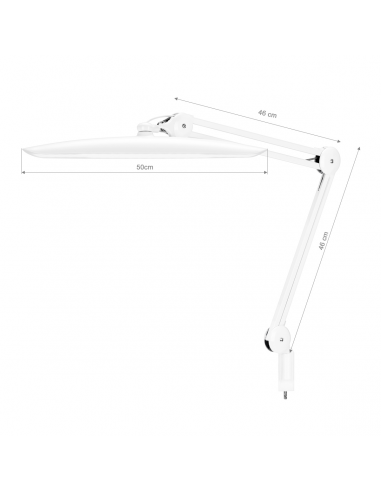 Lampa warsztatowa Glow LED biała