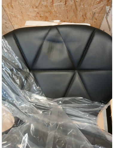 Taboret kosmetyczny QS-06G złoto czarny