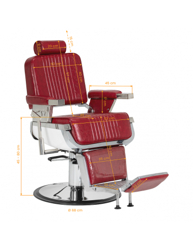 Fotel barberski Gabianno Royal X...