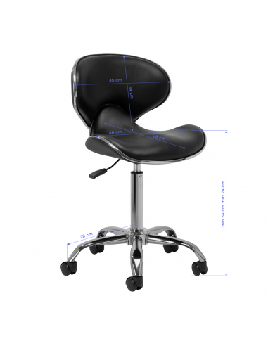 Taboret kosmetyczny Gabbiano Q-4599...