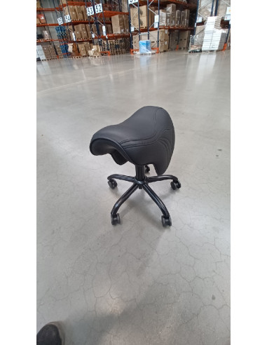 Taboret Kosmetyczny Siodło PZ-634 Czarne