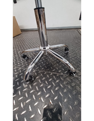 Taboret Kosmetyczny PZ-002 Siodło Czarne