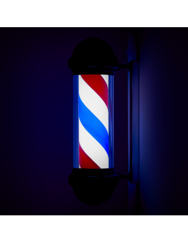Plafon podświetlany pole barber shop...