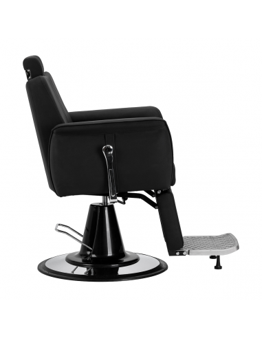 Fotel barberski Gabbiano Athena czarny