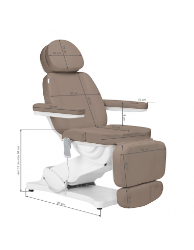 Fotel kosmetyczny elektryczny Sillon...