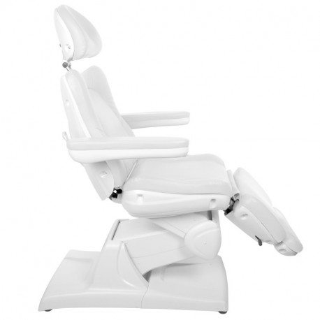 FOTEL KOSMETYCZNY ELEKTR. AZZURRO 870 3 SILN. BIAŁY