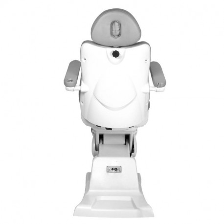 FOTEL KOSMETYCZNY ELEKTR. AZZURRO 870S PEDI 3 SILN. SZARY