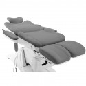 FOTEL KOSMETYCZNY ELEKTR. AZZURRO 870S PEDI 3 SILN. SZARY