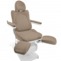 FOTEL KOSMETYCZNY ELEKTR. AZZURRO 870S PEDI 3 SILN. CAPPUCCINO