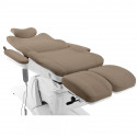 FOTEL KOSMETYCZNY ELEKTR. AZZURRO 870S PEDI 3 SILN. CAPPUCCINO