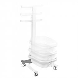 BRODZIK DO PEDICURE COMFORT NA KÓŁKACH Z FUNKCJĄ LIFT 2