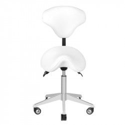 TABORET KOSMETYCZNY AZZURRO 037S BIAŁY 2